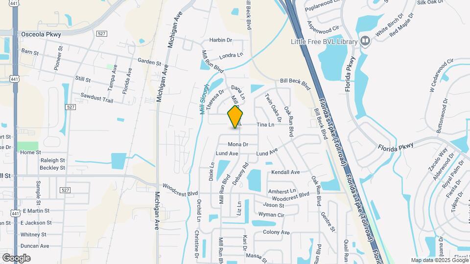 1437 E Amanda Rd Map and Location Details