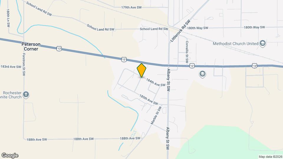 10341 184th Ave SW Map and Location Details