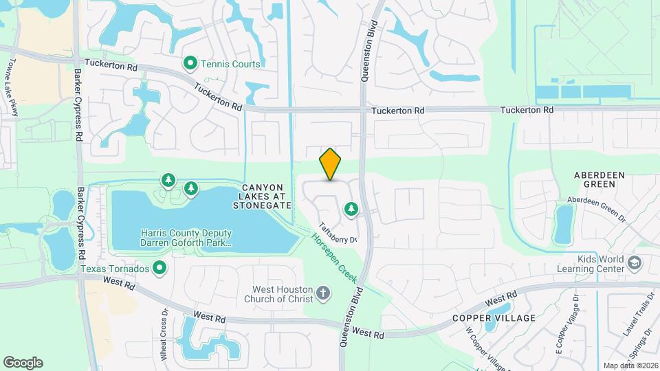 17031 Sperry Landing Dr Mapa y Detalles de la Ubicación