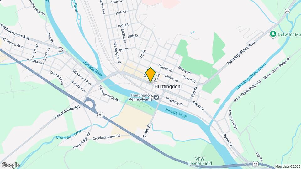 507 Penn St, Unit 507 Penn Street Unit 1 Mapa y Detalles de la Ubicación