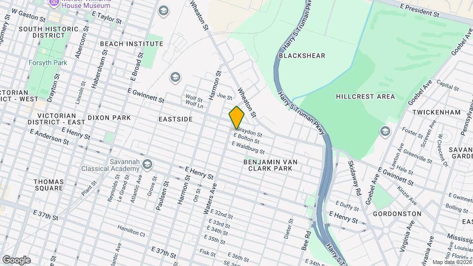 1112 E Bolton St Map and Location Details