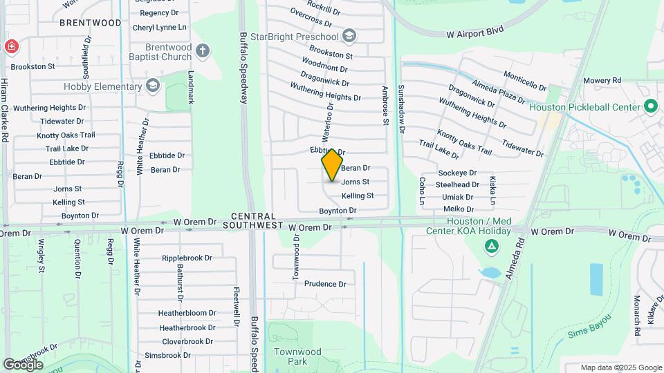 3251 Jorns St Map and Location Details