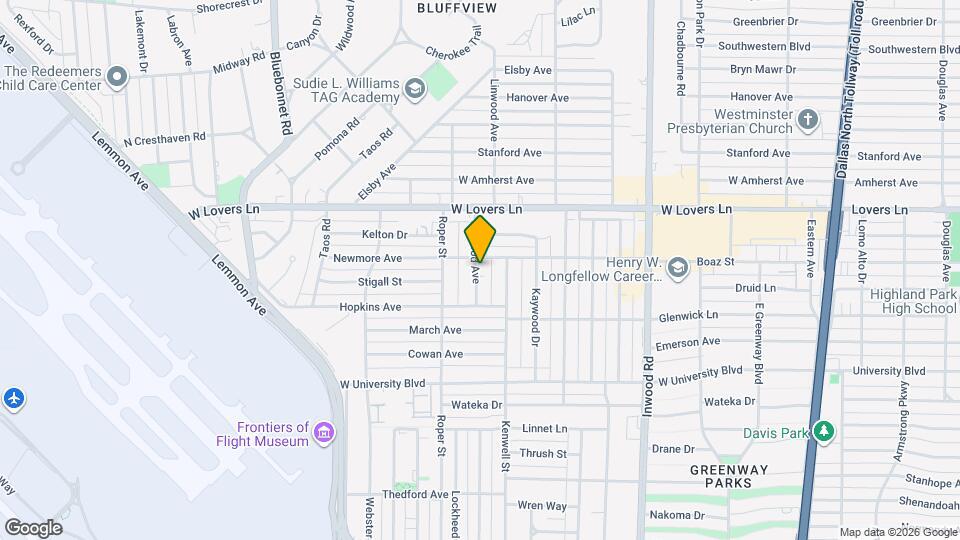 7614 Linwood Ave Map and Location Details