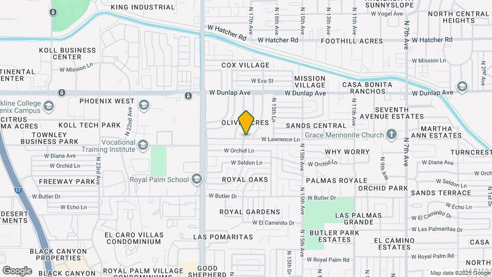 7110 N 7th Ave Map and Location Details