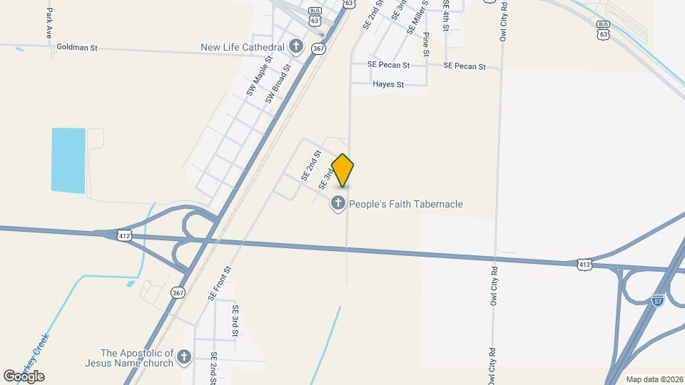 1104 Sullens Dr Map and Location Details