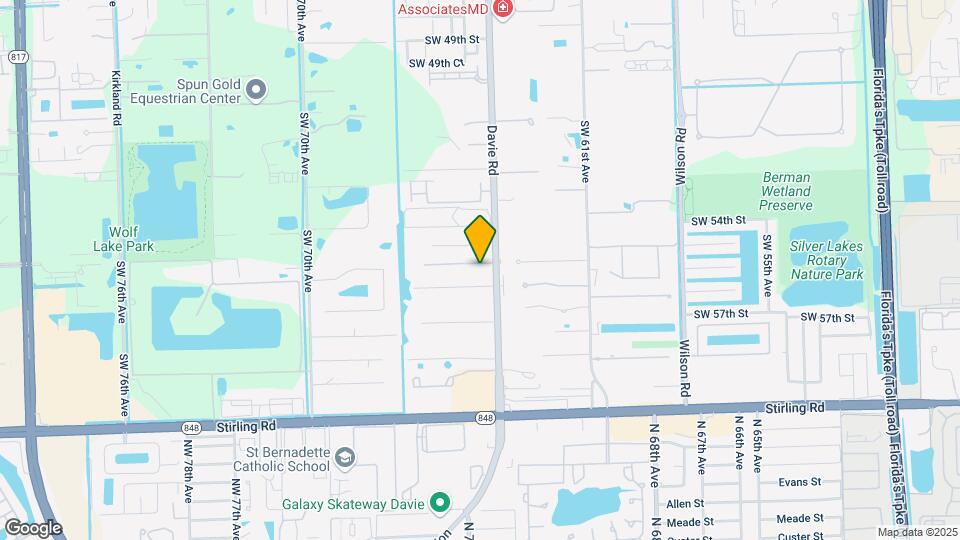 6412 SW 55th Pl Map and Location Details