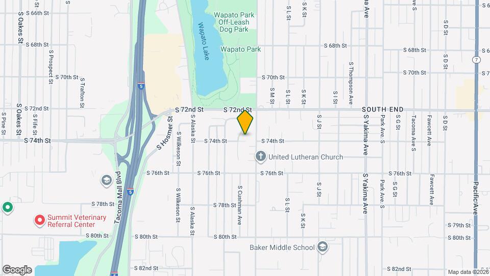 1415 S 74th St Map and Location Details