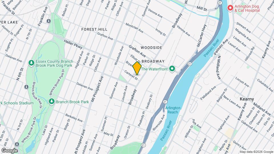 11 Carteret St Map and Location Details