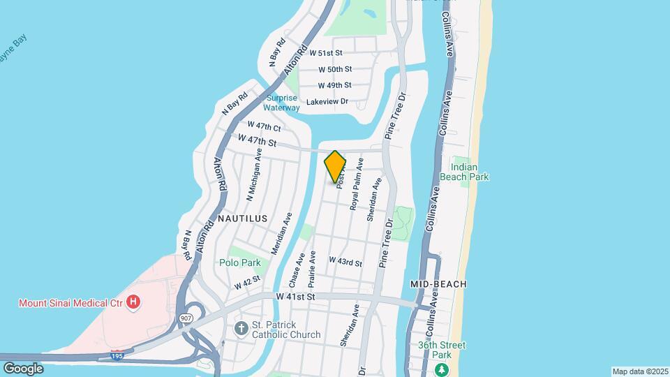 4544 Post Ave Mapa y Detalles de la Ubicación