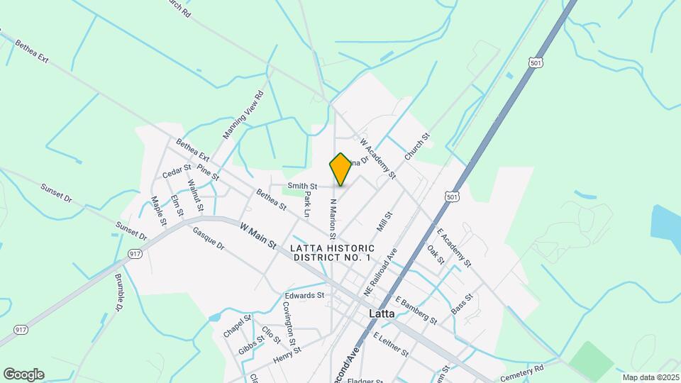 123 Legette St Mapa y Detalles de la Ubicación