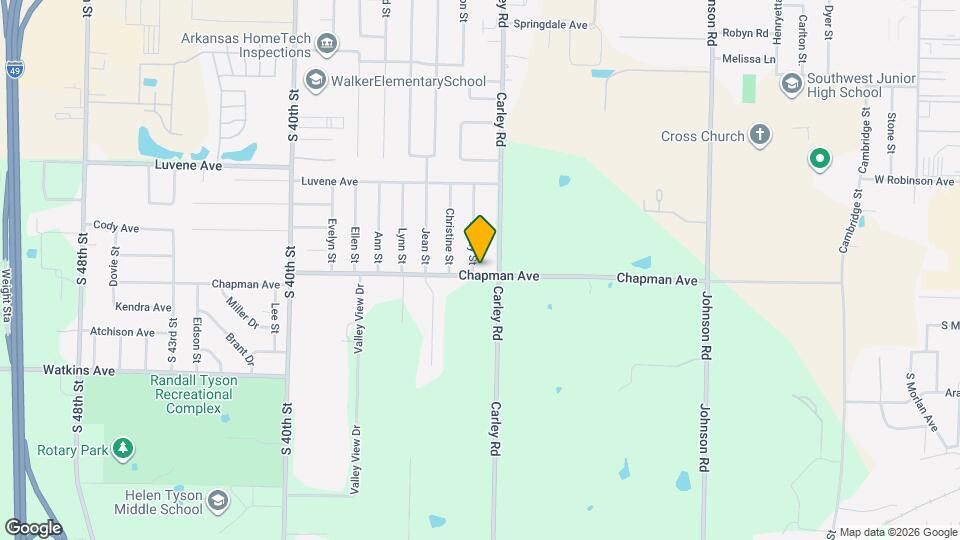 2305 Sandy St Map and Location Details