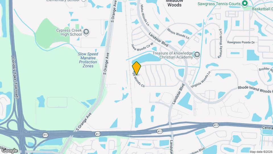 298 Chicago Woods Cir Map and Location Details