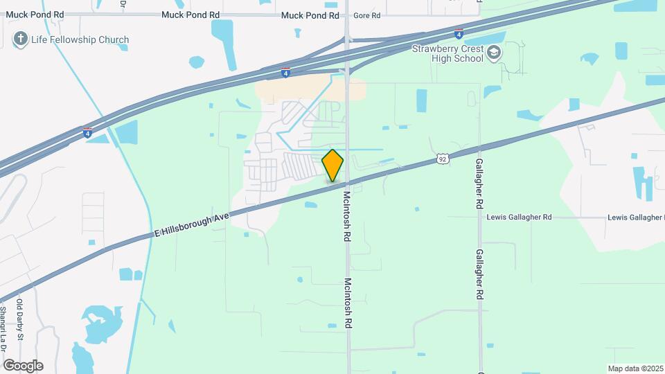 12870 US-92 Map and Location Details