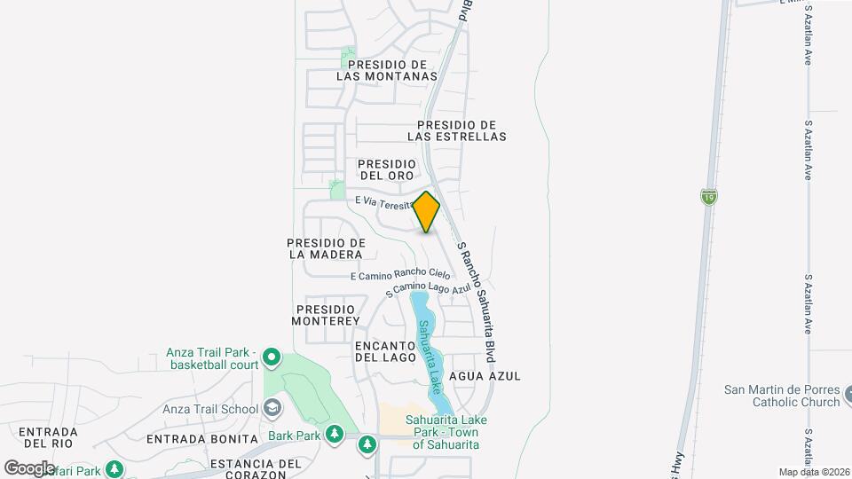 15037 S Harry Truman Pl Map and Location Details