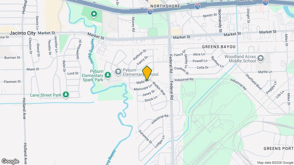 12434 Mylla St Map and Location Details