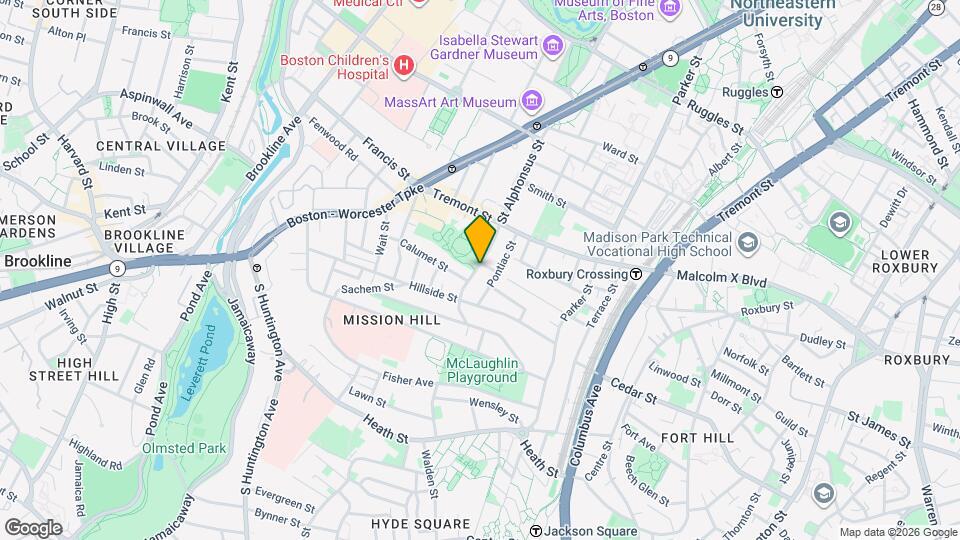 164 St Alphonsus St Map and Location Details