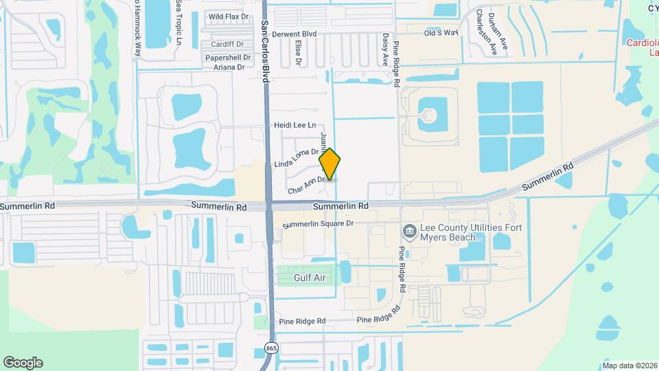 16901 Juanita Ave Map and Location Details