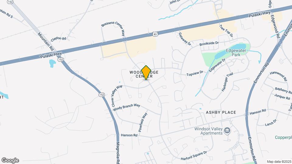 927 Olive Branch Ct Map and Location Details