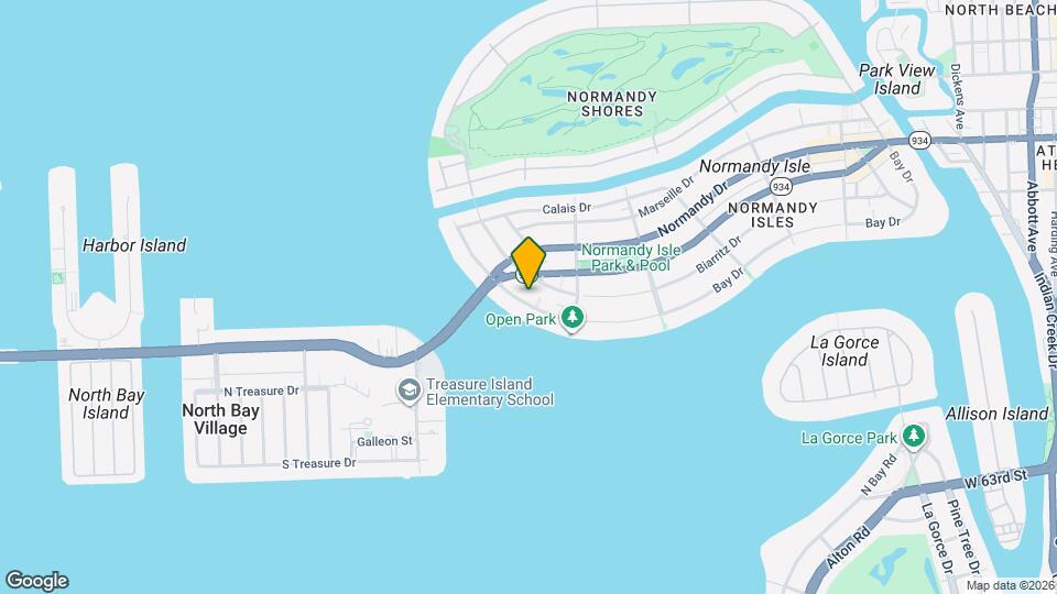 2001 Bay Dr Map and Location Details