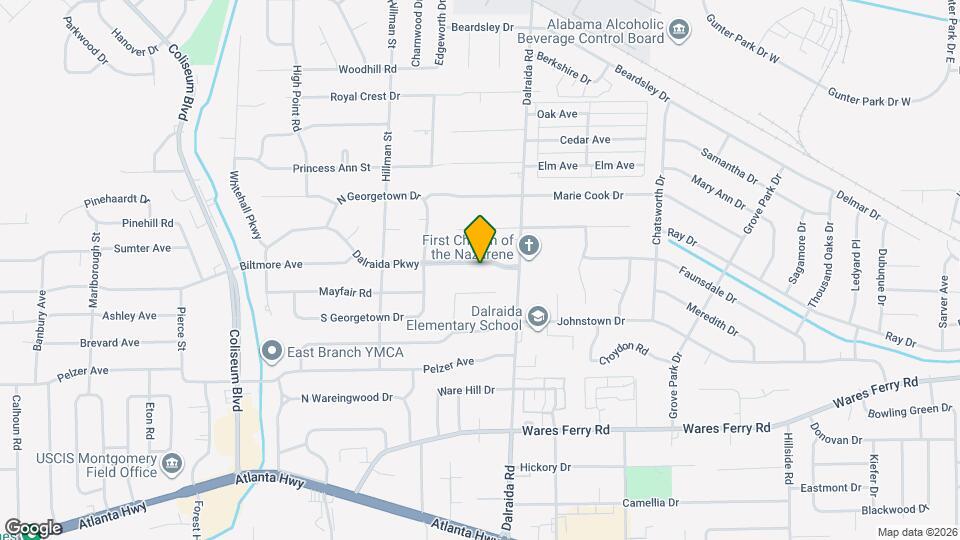 3740 Dalraida Pkwy Map and Location Details