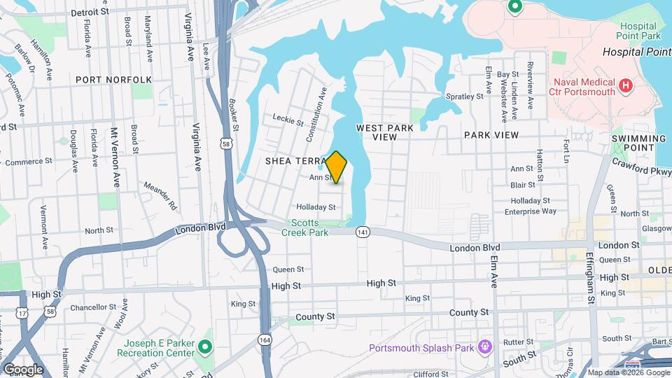 1908 Boston St Map and Location Details