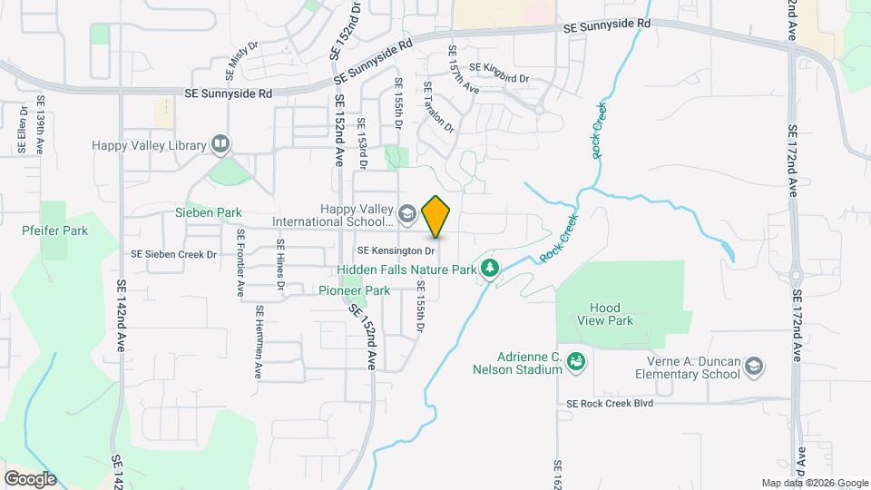 15643 SE Kensington Dr Map and Location Details