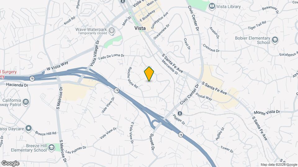 344 Rancho Vista Pl Map and Location Details