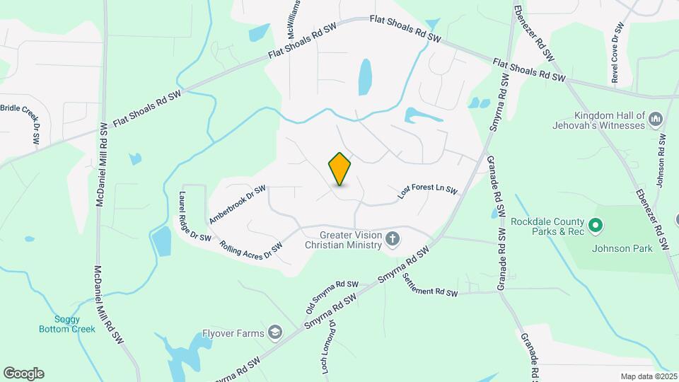 2191 Lost Forest Ln SW Map and Location Details