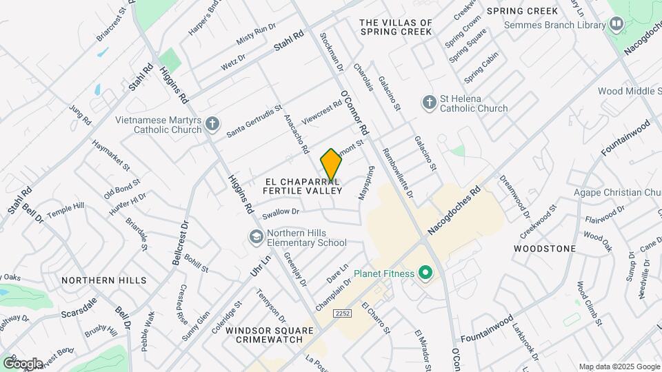 5108 Anacacho St Map and Location Details