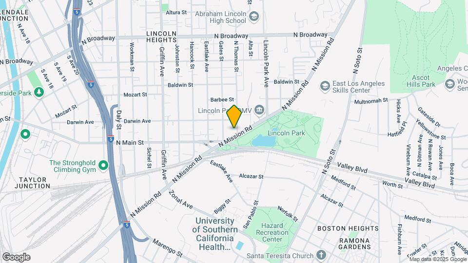Lincoln Heights Apartments Map and Location Details