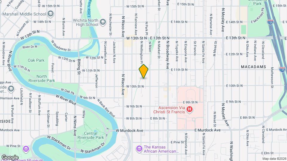 10th Street Apartments Map and Location Details