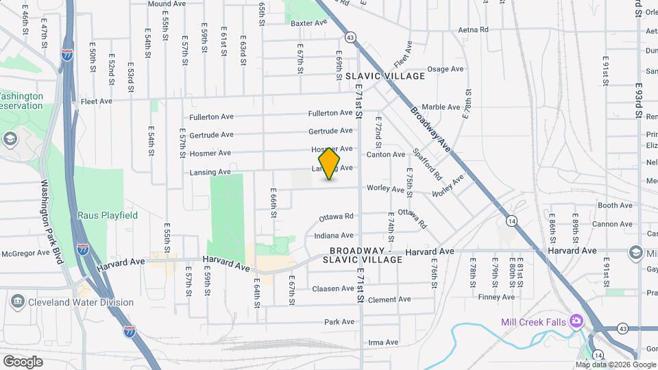 6909 Worley Ave Map and Location Details