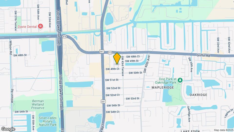 4941 SW 44th Ave Map and Location Details