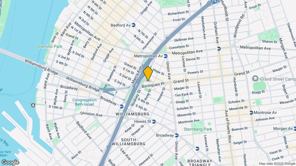 125 Borinquen Pl Mapa y Detalles de la Ubicación