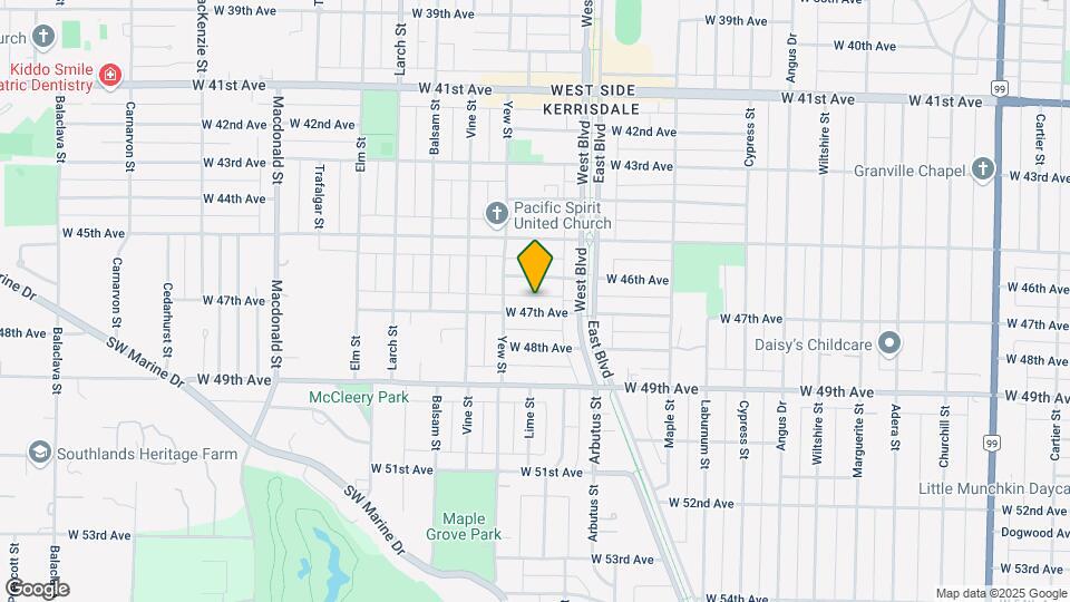 2159 W 47th Ave Map and Location Details