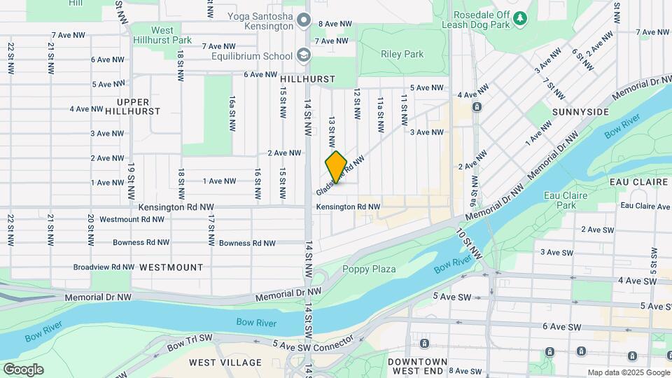 1417 1st Ave NW Map and Location Details