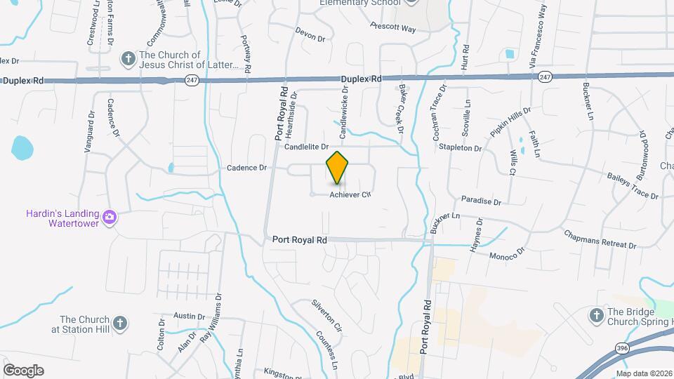 4012 Lexie Ln Map and Location Details