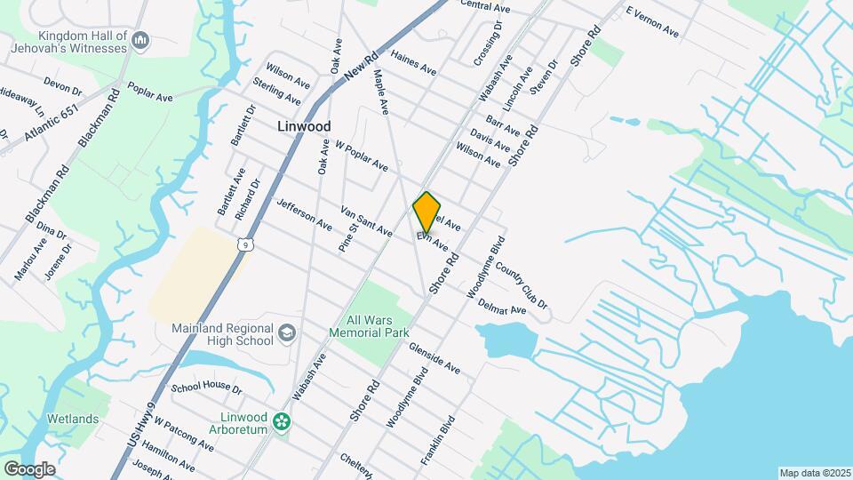 27 Elm Ave, Unit #1 Map and Location Details