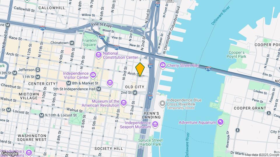 59 N 2nd St Map and Location Details