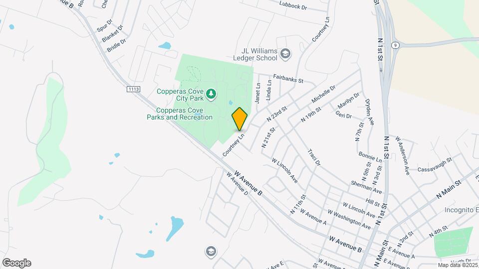 501 Courtney Ln Map and Location Details