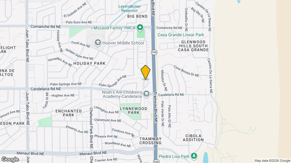 3258 Moab Ln NE Map and Location Details