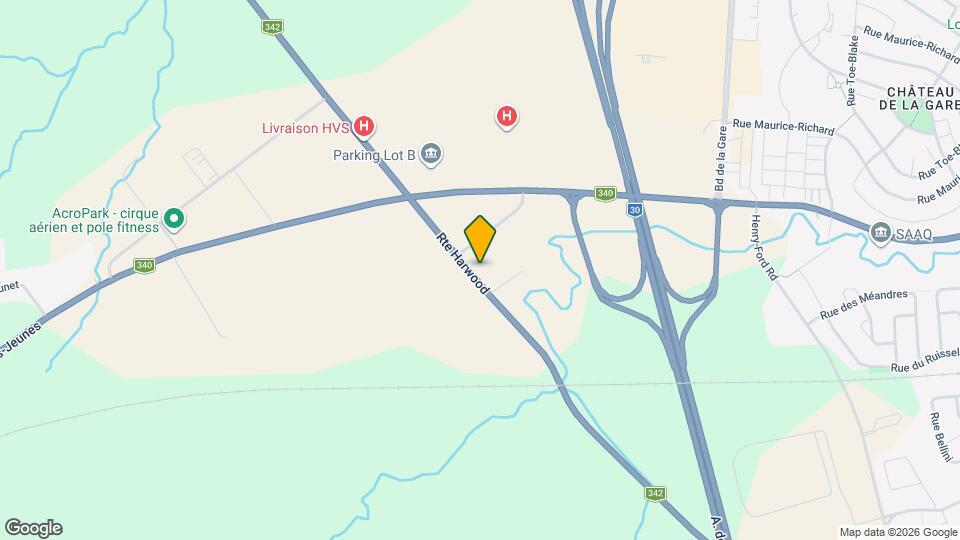 1665 Harwood Rte Map and Location Details