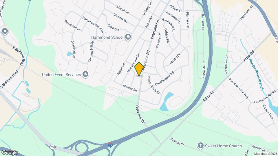 1011 Veterans Rd Map and Location Details