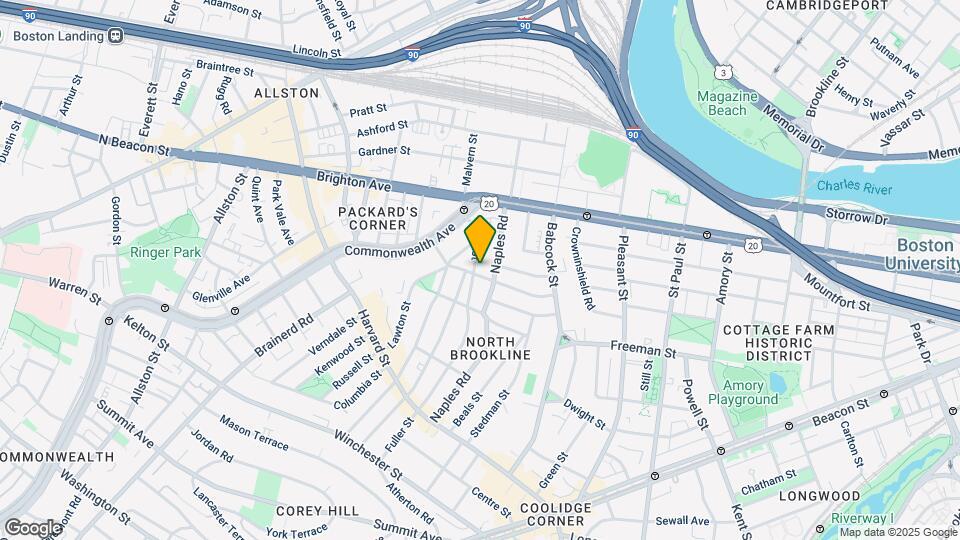 193 Fuller St, Unit 602 Map and Location Details