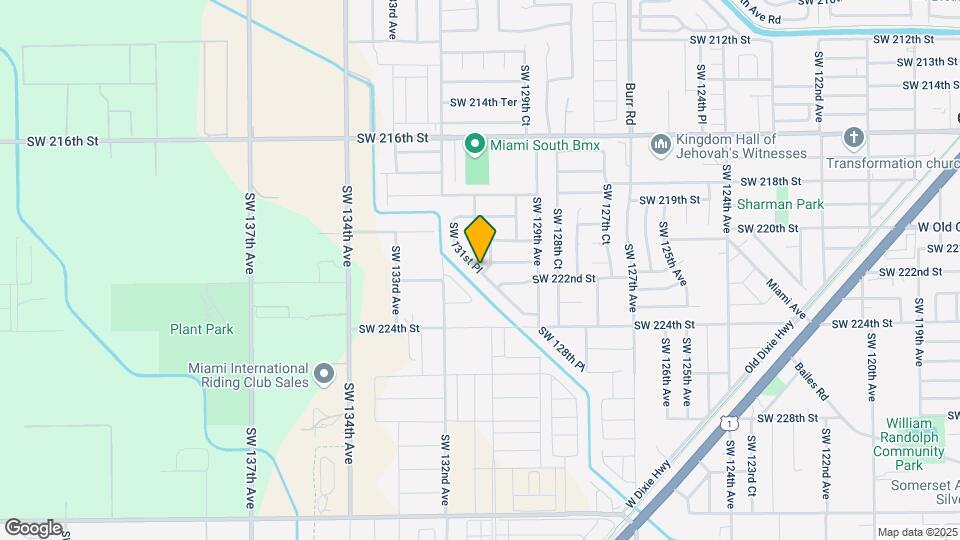 22749 SW 131st Pl Map and Location Details