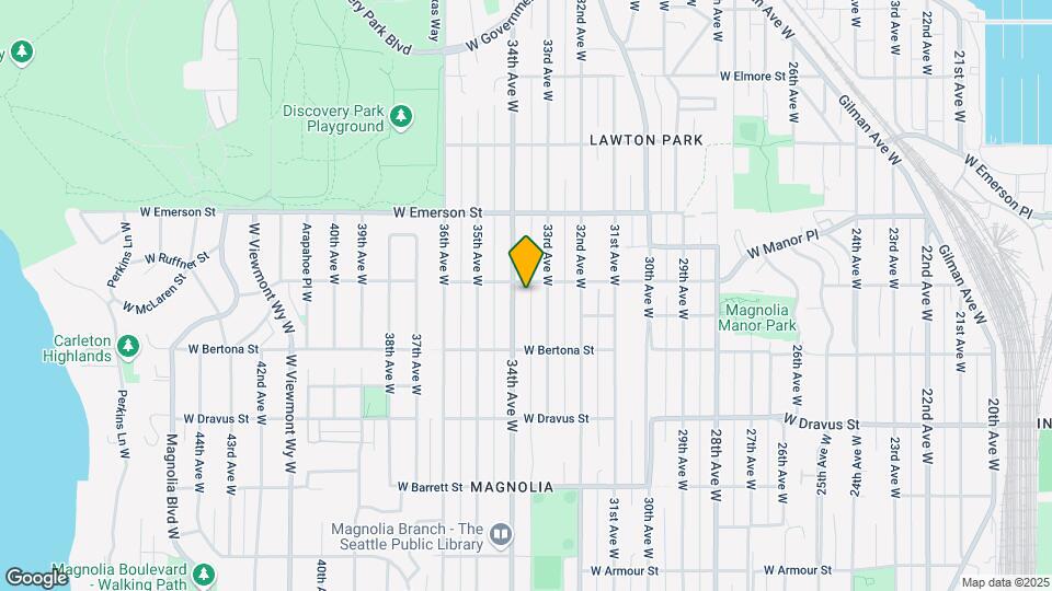 3448-3450 34th Ave W Mapa y Detalles de la Ubicación