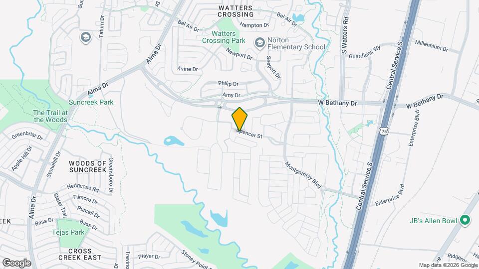 1147 Spencer St S Map and Location Details