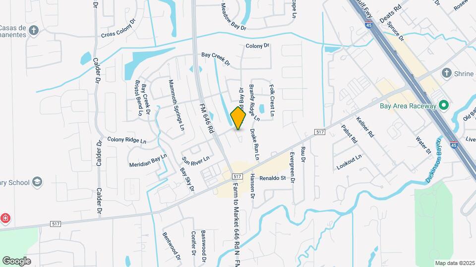 401 Stockbridge Ln Map and Location Details
