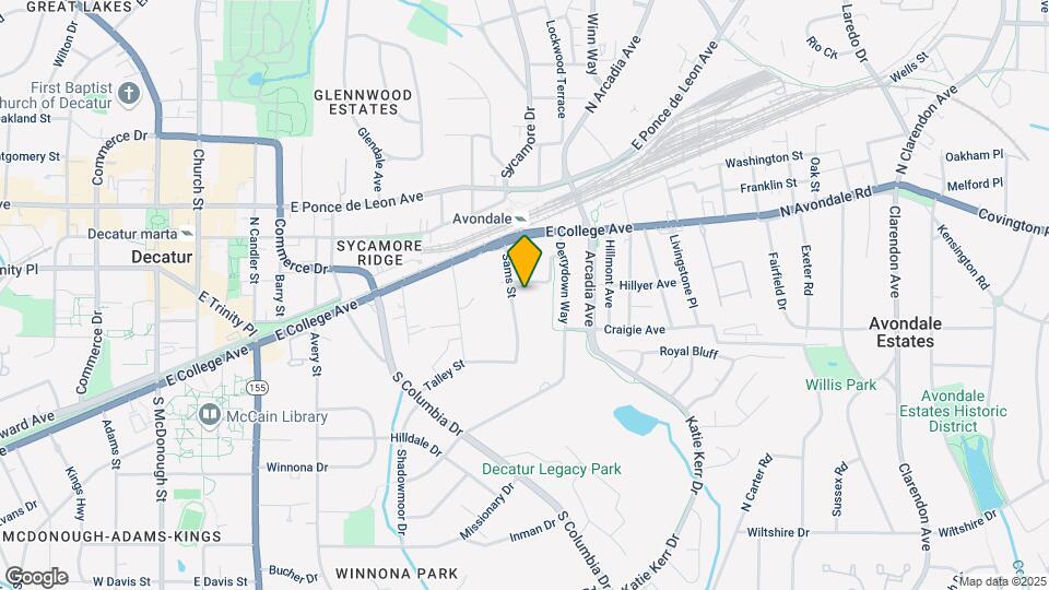Columbia Decatur Phase 2 Map and Location Details