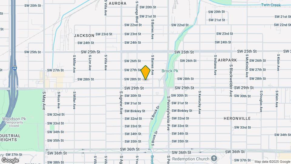 2222 SW 28th St Map and Location Details